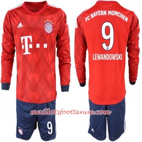 Maillot/Tenue Bayern Munich Lewandowski 9 Enfant Domicile 2018/2019 Manche Longue